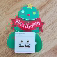 Image 1 of Pudding (15mm) and Gold Christmas Tree Pack