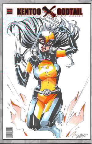 Image of  Pre-Order: CROSS//OVER – The Art of Kentoo & Godtail *Signed & Remarque * 