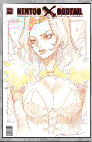 Image of  Pre-Order: CROSS//OVER – The Art of Kentoo & Godtail *Signed & Remarque * 