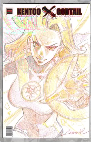 Image of  Pre-Order: CROSS//OVER – The Art of Kentoo & Godtail *Signed & Remarque * 