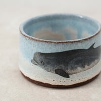 Image 5 of Small Beluga Whale Bowl and Spoon