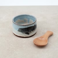 Image 2 of Small Beluga Whale Bowl and Spoon
