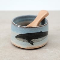 Image 4 of Small Minke Whale Bowl and Spoon