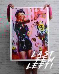 Image 1 of "COP CATHY Street Art Style"  Extremely Limited Giclee Print