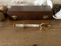 Image 3 of Pince à sucre ou à glaçon dans son écrin 