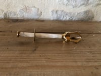 Image 4 of Pince à sucre ou à glaçon dans son écrin 