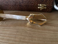 Image 5 of Pince à sucre ou à glaçon dans son écrin 