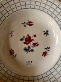 Image 8 of Service assiettes creuses "Roseraie" Digoin et Sarreguemines