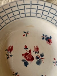 Image 9 of Service assiettes creuses "Roseraie" Digoin et Sarreguemines