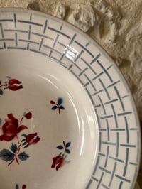 Image 10 of Service assiettes creuses "Roseraie" Digoin et Sarreguemines