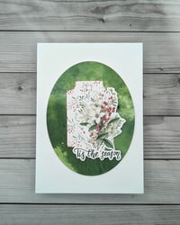 Minimalist Christmas Card - Christmas Sprig