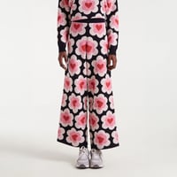 Image 4 of Pantalón de punto jacquard con estampado SweetHeart