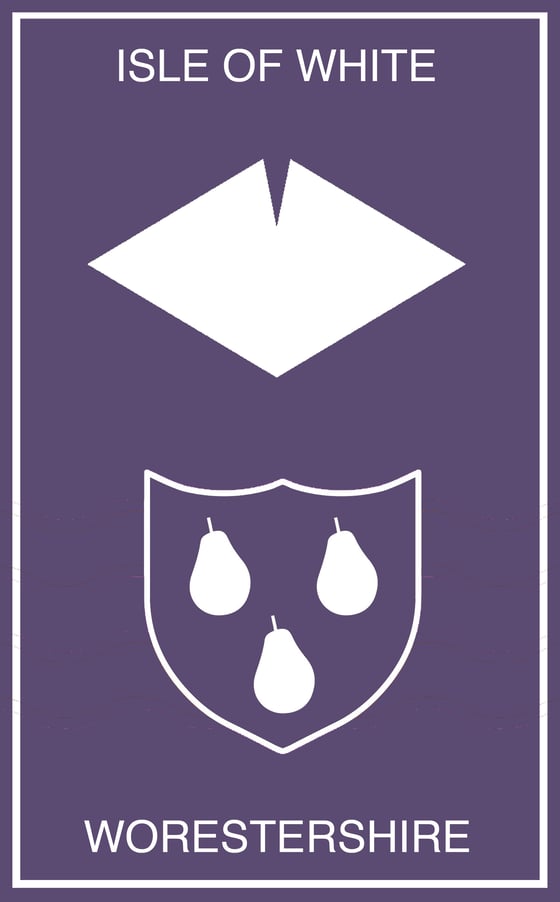 Image of Ceremonial County Tape Series Vol.XXI - Isle of White | Worcestershire