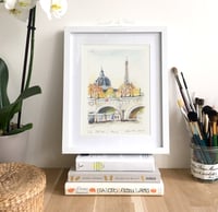 Image 1 of La Seine, Paris - Original Drawing