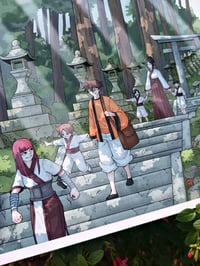 Image 3 of Prints A4, Promenade hors du temple.