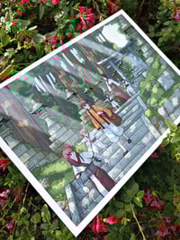 Image 2 of Prints A4, Promenade hors du temple.