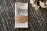 Image 2 of Organic Cotton Quail Napkin – Set of 2
