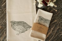Image 5 of Organic Cotton Quail Napkin – Set of 2
