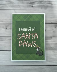 Christmas Card - I Believe in Santa Paws