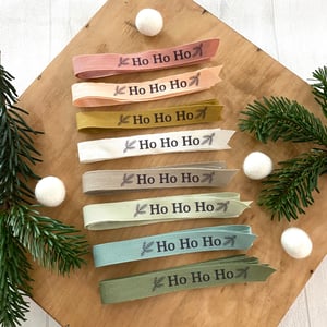 Image of HO HO HO ruban