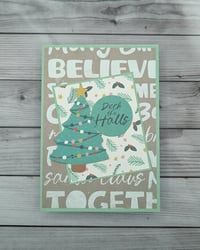 Deck the Halls - Christmas Tree Card