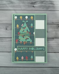 Happy Holidays, Christmas Tree Card