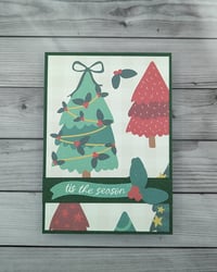 Tis The Season Christmas Trees - Christmas Card
