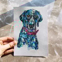 Image 1 of German Shorthaired Pointer - Original Artwork 7x5 inches