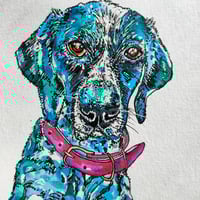 Image 2 of German Shorthaired Pointer - Original Artwork 7x5 inches