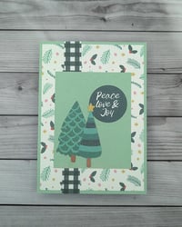 Peace, Love and Joy Christmas Card