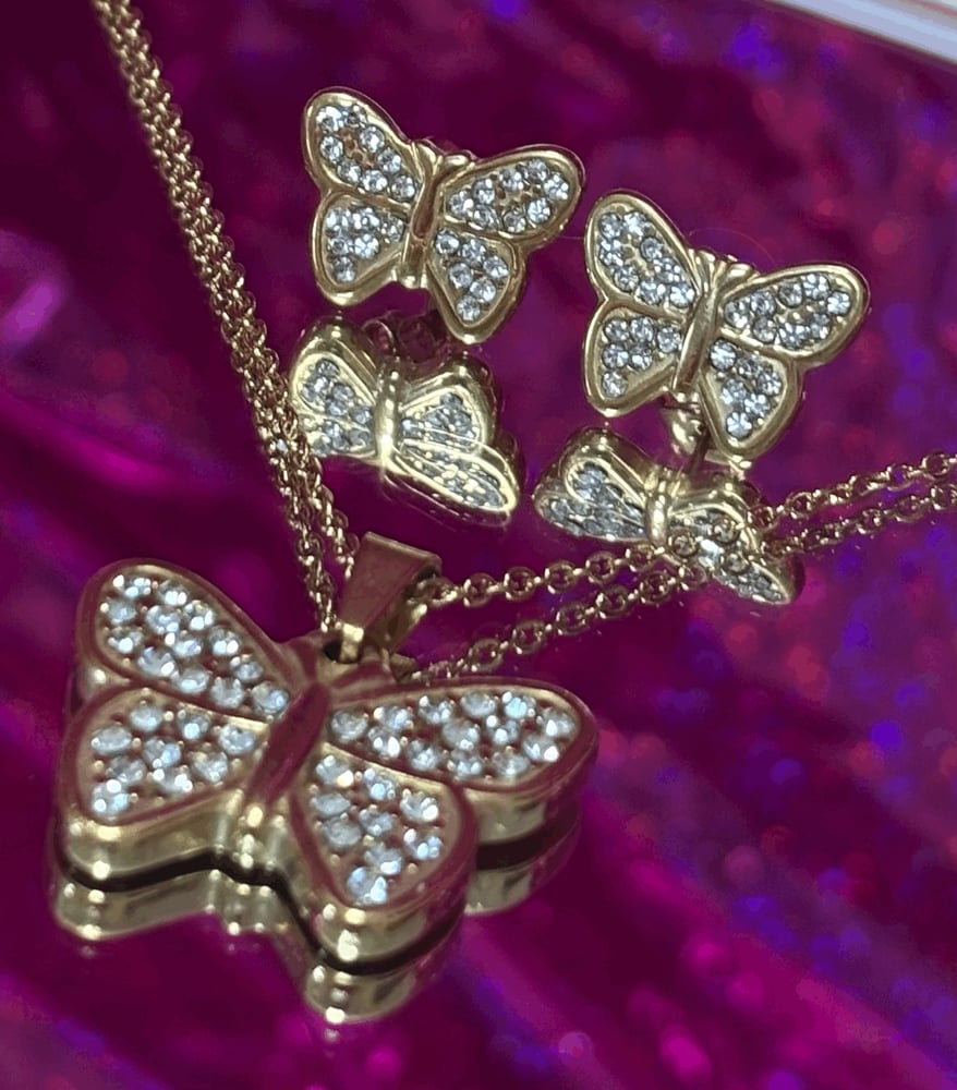 Image of Silver Butterfly / Mariposa Plateada