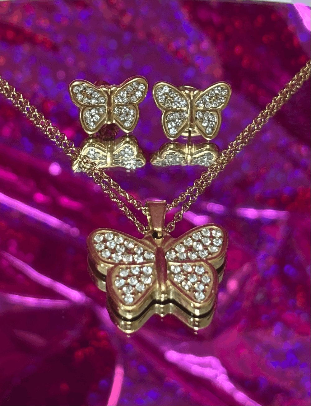 Image of Silver Butterfly / Mariposa Plateada