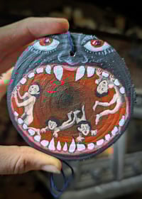 Image 2 of Small hellhole hellmouth painting