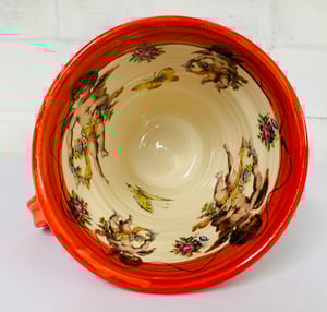 Image of Tall Red figurative mug