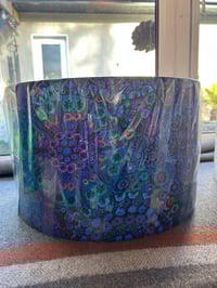 Image of SALE  Millefiore Blue Shade 40cm