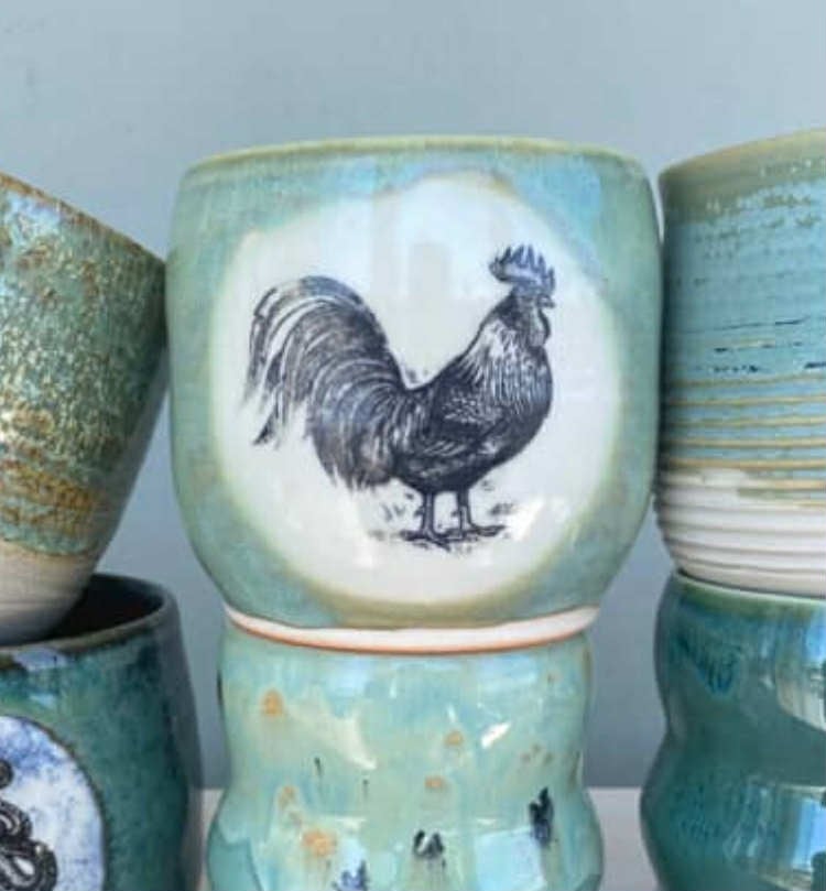 Image of Rooster Cup - Private Order for Lucy