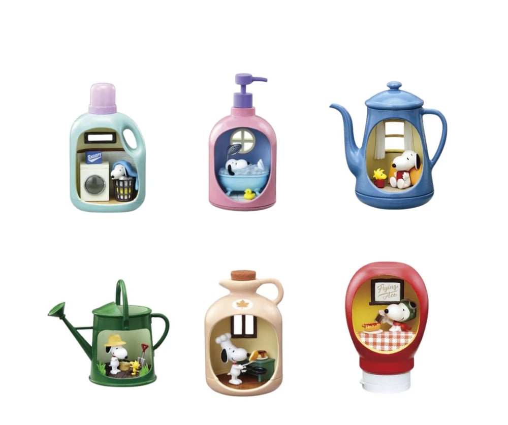 Image of Snoopy’s Life In A Bottle Blind Box 🍼🐶