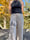 Image of Soft Knit Wide Leg Lounge Pants with Trees