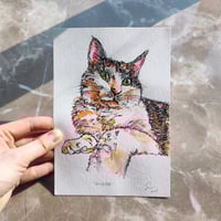 Image 1 of The Big Boy - Original Artwork 7x5 inches