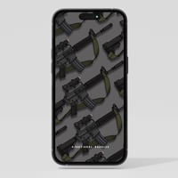 Ar old school Digital phone wallpaper