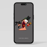 Worm Digital phone wallpaper