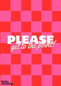 'To The Point' Poster Print