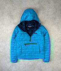 Image 2 of Patagonia Nano Puff Pullover Blue Small Mens 