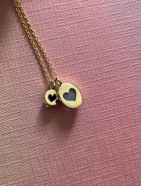 Image 5 of Collier Deux Amours | Onyx et Oeil de tigre.