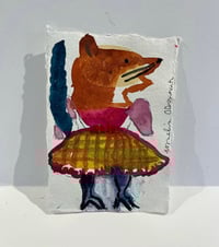 Image 1 of five winter miniatures 