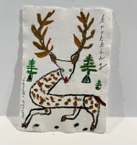 Image 3 of five winter miniatures 