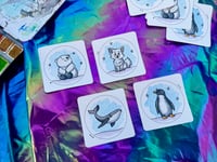 Original Painting - Frozen Friends