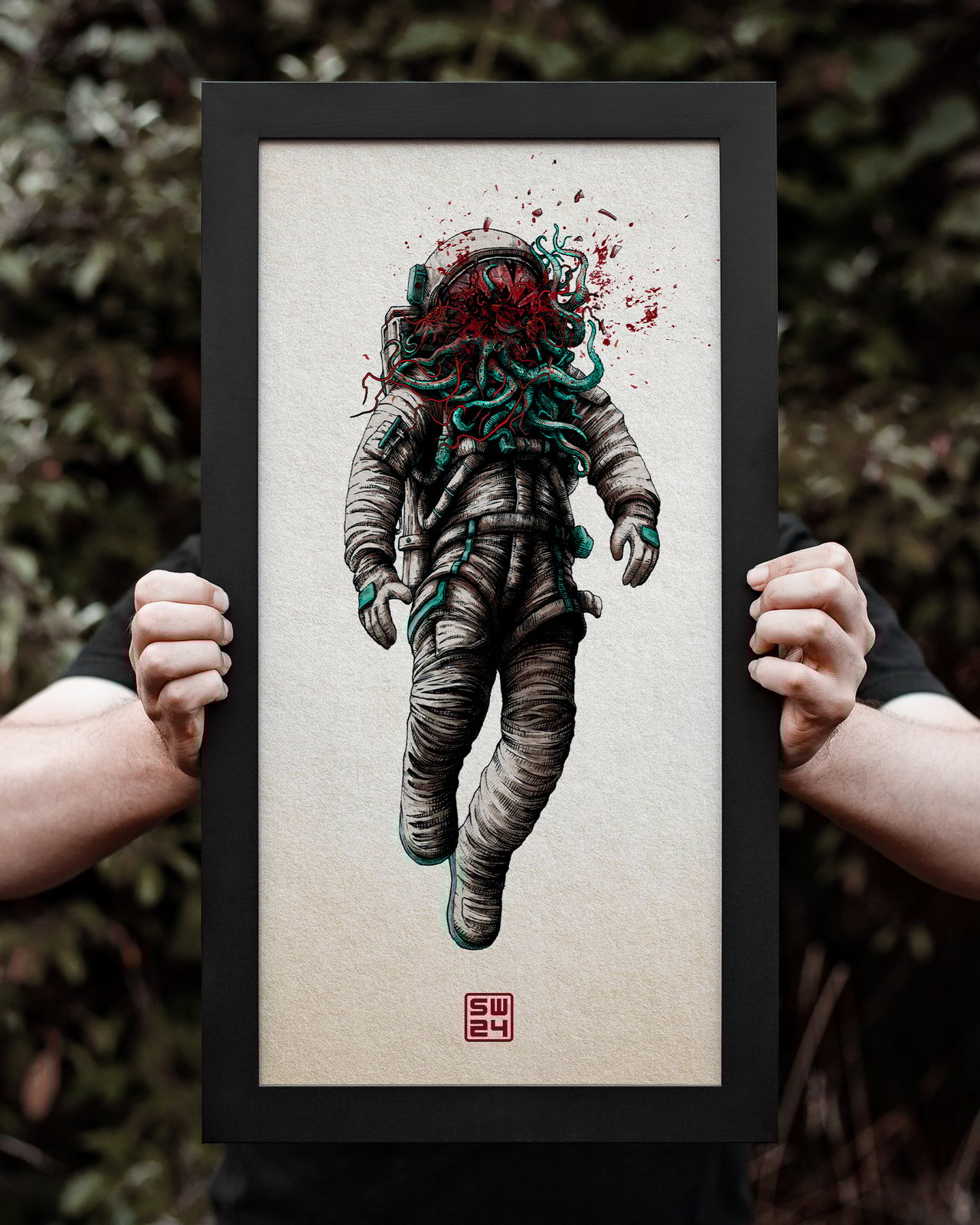 First Contact - Fine Art Print | SpaceWolf