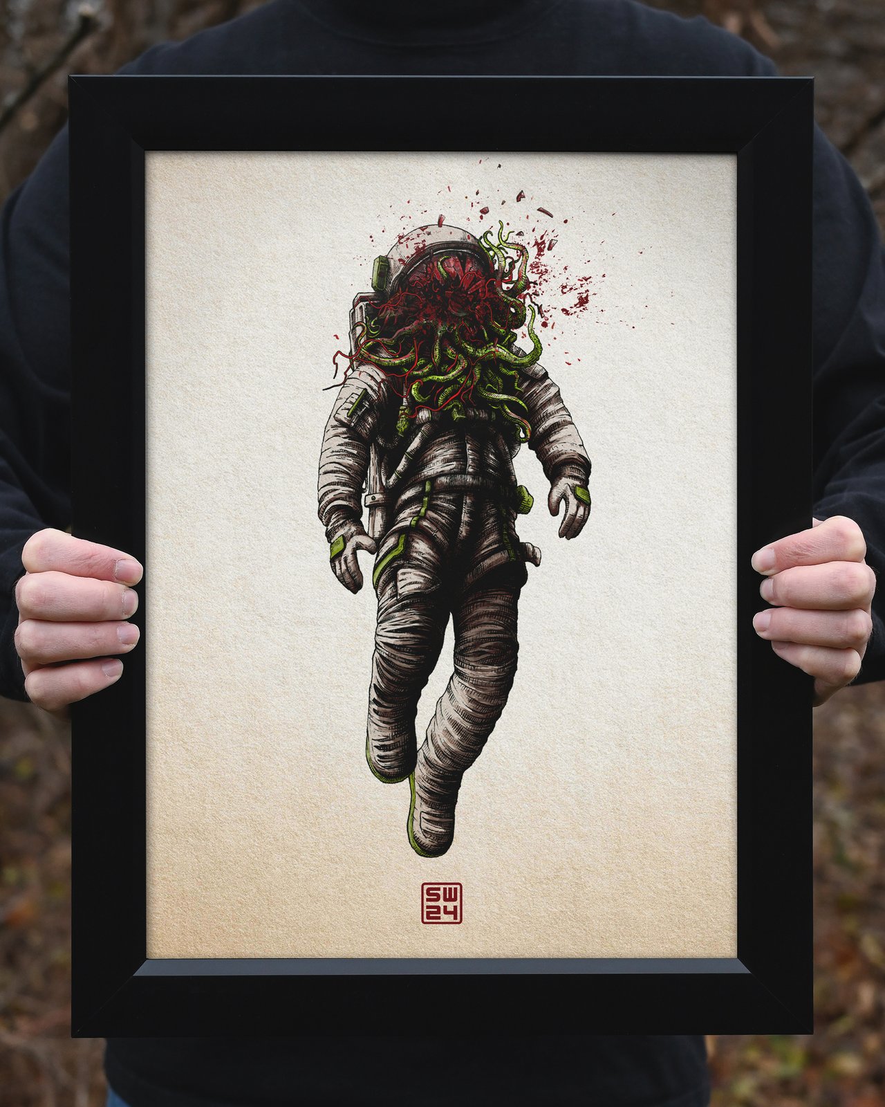 First Contact - Fine Art Print | SpaceWolf