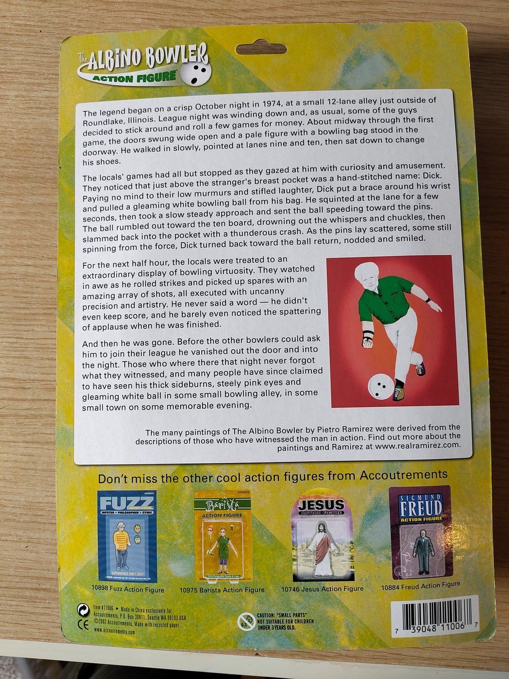 Image of Albino Bowler Action Figure